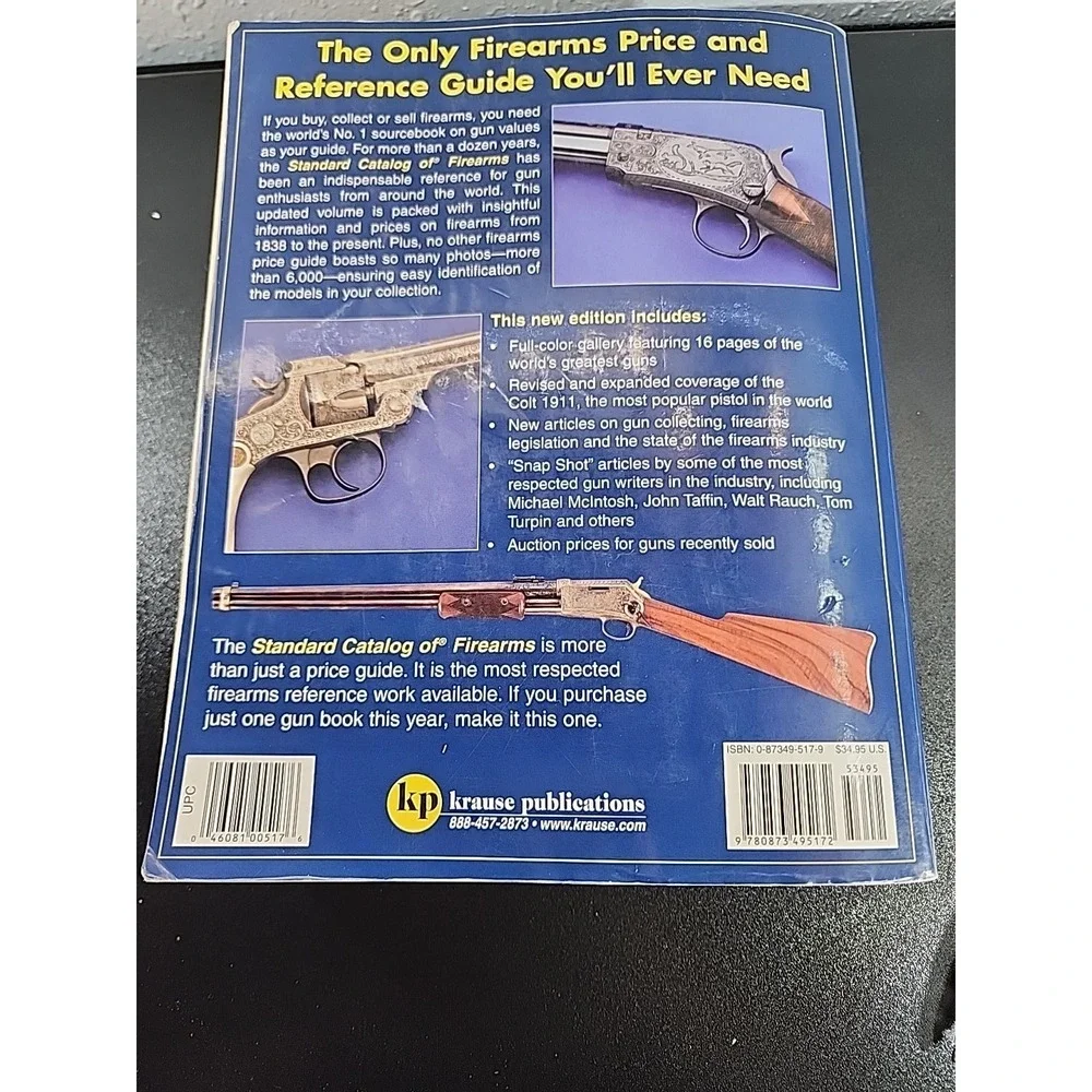 2003 Standard Catalog of‎ Firearms 13th Edition Ned Schwing SC
